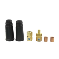 Connecteurs de câble de soudage ESSEN 50-70, connecteurs mâles et femelles pour accessoires de torche de soudage, OEM personnalisé