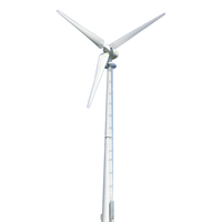 Générateur d'éolienne à axe horizontal 20kw 30kw 50kw personnalisé système éolien solaire hybride hors réseau