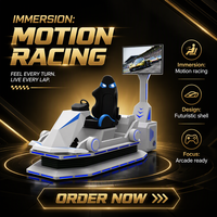 Machine de jeu d'arcade de course en réalité virtuelle, équipement de divertissement commercial pour centre de divertissement intérieur, salle de jeux