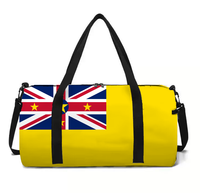 Sac de voyage à bandoulière avec drapeau de Tokelau, sac de sport, sac de voyage pour le week-end, confortable et portable, best-seller