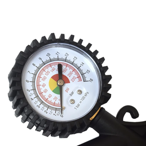 Dijital LCD ekran oto araba bisiklet Motor LED aydınlatmalı ab lastik hava basıncı şişirme ölçer araç test cihazı - Product Image 2