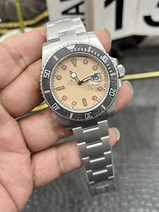 Reloj Mecánico Automático para Hombre, Diámetro 40 mm, Esfera Amarillo Claro, Equipado con Dandong 3135 - Product Image 2