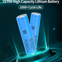 Batterie Li-ion haute capacité 5300mAh 21700 LiNiMnCoO2 NMC 3.7V 10A Décharge 800 cycles Véhicule électrique/Solaire