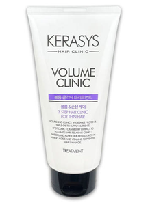 Traitement coréen Kerasys Volume 300ml Collagène Volume des racines et ingrédients Cheveux fins Ampoule Soins capillaires professionnels Fabriqué en Corée - Product Image 1