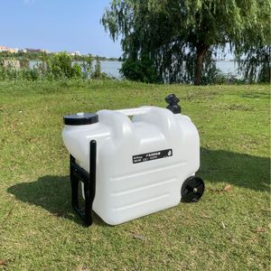 Tanque de Agua Portátil Plegable de 28L, Resistente al Agua IPX-5, con Ruedas y Grifo, para Montar en el Auto, Ideal para Camping, Suministro Directo de Fábrica - Product Image 2