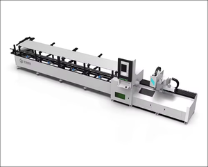 เครื่องตัดท่อด้วยเลเซอร์อัตโนมัติสำหรับฟิล์มกันรอย รุ่นใหม่ ใช้น้ำ ระบบ Cypcut AI ตัดโลหะ แก้ว อะคริลิก พลาสติก MDF และท่อ - Product Image 1