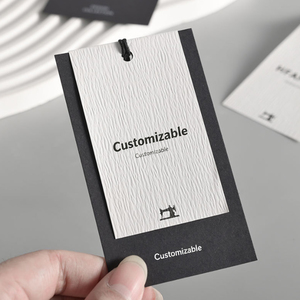 Nhãn hàng may mặc sang trọng sáng tạo nhãn treo Thẻ tag tùy chỉnh thương hiệu treo thẻ cho quần áo cao cấp treo thẻ - Product Image 3