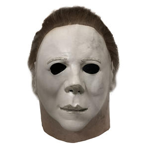 Masque d'horreur Michael <span class=keywords><strong>Myers</strong></span> pour <span class=keywords><strong>Halloween</strong></span>, Cosplay, tueur effrayant, casque en Latex, accessoires de Costume de fête d'<span class=keywords><strong>halloween</strong></span> - Product Image 1