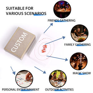 Bộ bài chơi chuyên nghiệp chất lượng casino, chất liệu in cao cấp dành cho trò chơi trên bàn tương tác dành cho người lớn - Product Image 5