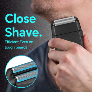 New Arrival Men's Professional Barber Rechargeable Foil Shaver Hair Clippers <b>Trimmer</b> Set USB Power for Use Shaver Set - Product Image 4