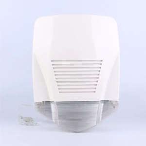 صفارة إنذار مخصصة 128db للمنزل مع صفارة إنذار بيضاء من البلاستيك وميزات إنذار ضد السرقة 2 في 1 - Product Image 2