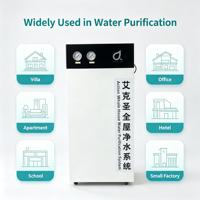 Système de Traitement d'Eau UF pour Toute la Maison 2000L/H, Ultrafiltration en 3 Étapes, Pré-Filtration, Acier Inoxydable de Qualité Alimentaire, Garantie 1 An