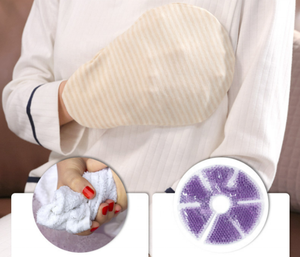 แพ็คน้ําแข็งลูกปัดเจลดินแพ็คน้ําร้อนเย็นแพ็คเจลร้อนหรือเย็นสําหรับการให้นมบุตรแผ่นพยาบาลแบบใช้ซ้ําได้สําหรับแม่ที่ให้นมบุตร - Product Image 2