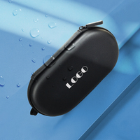 Étui de transport portable et étanche pour microphone Bluetooth à clipser sur col, boîte de rangement pour microphone cravate, protection EVA légère
