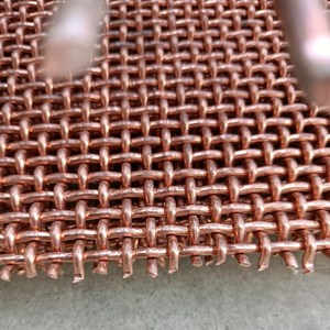 Lưới Dây Kim Loại Công Nghiệp Dệt Trước Nếp Lưới Kiến Trúc Lưới Dệt Đồng - Product Image 3