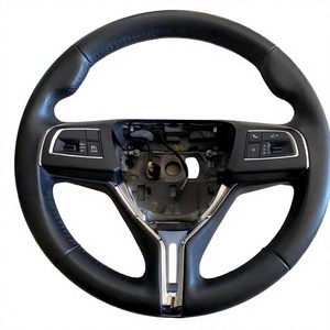 Volant en cuir d'occasion de haute qualité pour la remplacement du volant d'origine des modèles President, Ghibli et Levante - Product Image 1