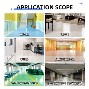 <span class=keywords><strong>Peinture</strong></span> époxy pour sols à base d'eau sans COV, couche intermédiaire, revêtement époxy pour sols à haute dureté, adapté aux usines et aux garages - Product Image 4