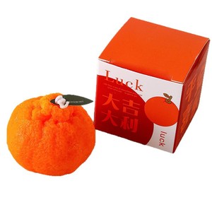 Ugly Orange Scented <b>Candle</b> Handmade Soybean Wax <b>Large</b> Fruit Shape Decorative Gift For Home Fragrance - Product Image 3