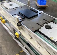 Líneas de Ensamblaje Automáticas Inteligentes Personalizadas de China, Unidad de Transferencia para Paletas, Transportador de Doble Cadena de Alta Calidad