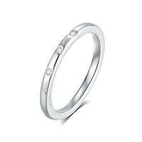 Bague de mariage SGARIT SM16 en moissanite taillée pour femme, plaqué or blanc 18 carats, argent sterling, sertissage à griffes, certifiée GRA, moderne