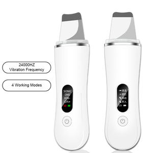 Espátula Facial Eléctrica de Limpieza Profunda con Punta Nano Ultrasónica de 24kHz, Acero Inoxidable ABS - Product Image 4