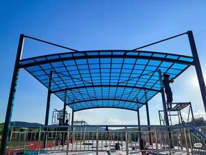 Cocheras de Aluminio con Techos de Láminas de Policarbonato, Garajes, Marquesinas, Cobertizos para Autos, Garaje con Marquesina - Product Image 3