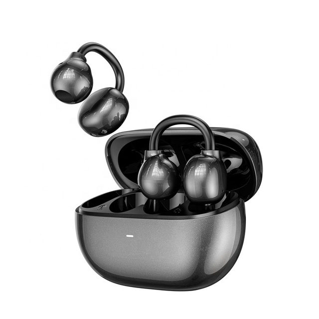Ai OWS Earbuds Sport Clip-on Open Ear Earphone Mini Music Headphone Accessories Business AI Intelligent Translation Wireless for