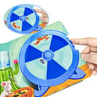 Livre d'activités personnalisé à pousser et à tirer avec éléments mobiles coulissants, éducatif pour enfants, impression de livres