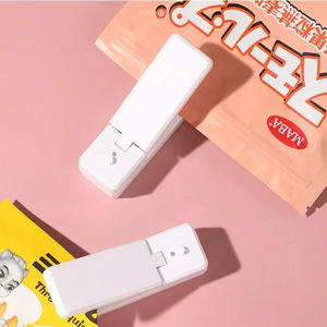 Usb Charge Plastic <b>Heat</b> Bag Sealer Food Packaging <b>Sealing</b> <b>Machine</b> Portable Snack Bag <b>Sealing</b> Clip Kitchen Storage Accessories - Product Image 2
