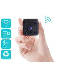 Kamera CCTV Mini, Kamera Mini Keamanan Alarm Rumah Pintar, Nirkabel, WIFI, Perekam Video Olahraga