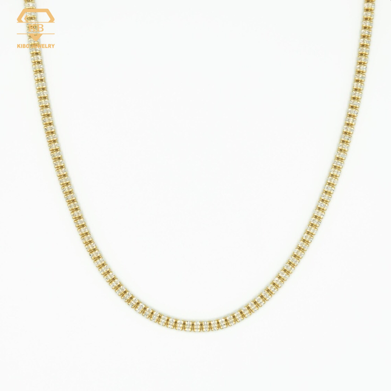 Yellow $ white two tone