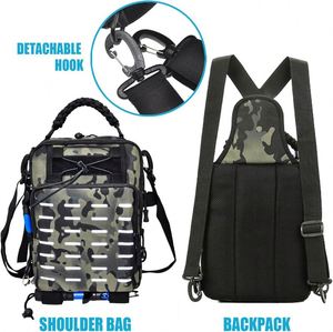 Free sample <b>Fishing</b> <b>Tackle</b> Bag Backpack for Men with 4 <b>Tackle</b> Boxes, 2 Rod Holder, Rain Cover, Large <b>Fishing</b> Equipment - Product Image 4