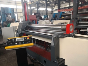 Máquina dobladora de 4 rodillos Cnc, máquina de laminación de placas de Metal, 4 rodillos, precio competitivo - Product Image 3