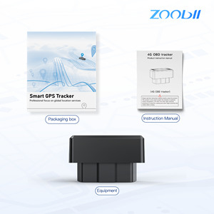 Mini Rastreador GPS <span class=keywords><strong>OBD</strong></span> ZOOBII D9S Rede 4G Instalação Plug and Play Sem Necessidade de Dispositivo de Rastreamento Adicional Painel PC 1 Ano LBS - Product Image 1