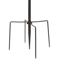 Tourne-vent rectangulaire en fer forgé Ronry pour extérieur - Résistant aux intempéries, design Art Déco autoportant pour la décoration de jardin et de maison
