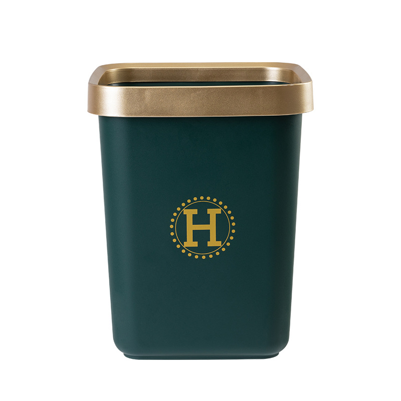 G168124*24*33CM Vert foncé avec bordure dorée