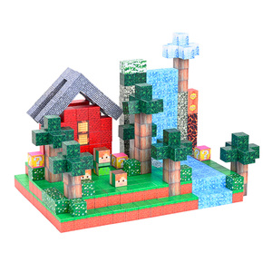 茎益智玩具定制磁性积木积木磁性积木幼儿礼品 - Product Image 1