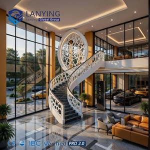 قاعة عرض مسبقة الصنع بهيكل فولاذي، مساحة واسعة بدون أعمدة، تصميم مخصص، مرافق عرض تجارية - Product Image 3