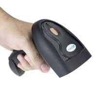Escáner de Código de Barras 2D NETUM Compatible con Conexión Inalámbrica 2.4G, Bluetooth y Cable USB, Lector de Códigos de Barras 1228BL