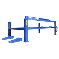 TFAUTENF OEM CE Camion lourd hydraulique Alignement à quatre poteaux Ascenseur de voiture 4 poteaux 6 tonnes 8 tonnes 10 tonnes Élévateur de voiture