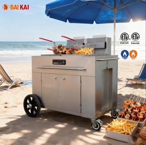 <span class=keywords><strong>Freidora</strong></span> de Papas Fritas a Propano, <span class=keywords><strong>Freidora</strong></span> Comercial de Gas LPG/LNG para Exteriores, Ideal para Parques - Product Image 1