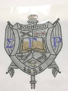 Zeta Phi-diamantes <span class=keywords><strong>de</strong></span> imitación personalizados, diseño <span class=keywords><strong>de</strong></span> talla grande, transferencia <span class=keywords><strong>de</strong></span> calor, para camisa y ropa - Product Image 6