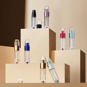 Luxury Refillable <b>Perfume</b> Atomizer Metal Aluminum Acrylic Bottom Filling Fine Mist Spray Portable Travel <b>Bottle</b> Custom Logo - Product Image 5