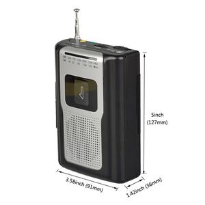 Grabadora de Casetes con Radio AM/FM y Reproductor de Casetes Walkman, Precios Más Bajos por 90 Días - Product Image 3
