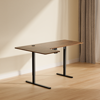 Nouveau 90 °   Bureau de travail moderne de haute qualité, réglable en hauteur, électrique, à moteur unique, en forme de L, pour position assise ou debout