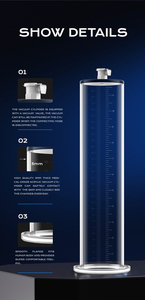 Kích Thước Dương Vật Tăng Trưởng Cho Nam Kèm Thước Đo Với Xi Lanh Acrylic 1.75*12 "Súng Lục Khổng Lồ Bằng Đồng Thau Dụng Cụ Bơm Lớn Hơn Dương Vật Thủ Công - Product Image 5