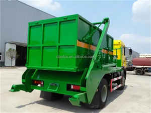 HOWO 4X2 Camión de basura de compresión, cargador hidráulico, camión de basura con cargador trasero, brazo oscilante, contenedor de basura - Product Image 5