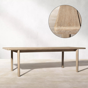 Muebles de Jardín Modernos de Mimbre Sintético, Juego de Comedor de Teca para Exteriores - Product Image 4