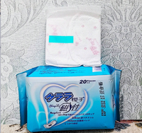 Serviettes hygiéniques jetables plus respirantes, plus sèches, plus douces et plus propres avec couches absorbantes en tissu non tissé léger