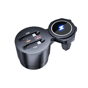 Station de charge rapide sans fil et filaire pour voiture, adaptée aux Audi A6/A7/A7L, modification et mise à niveau de la voiture, 2019-2026 - Product Image 6